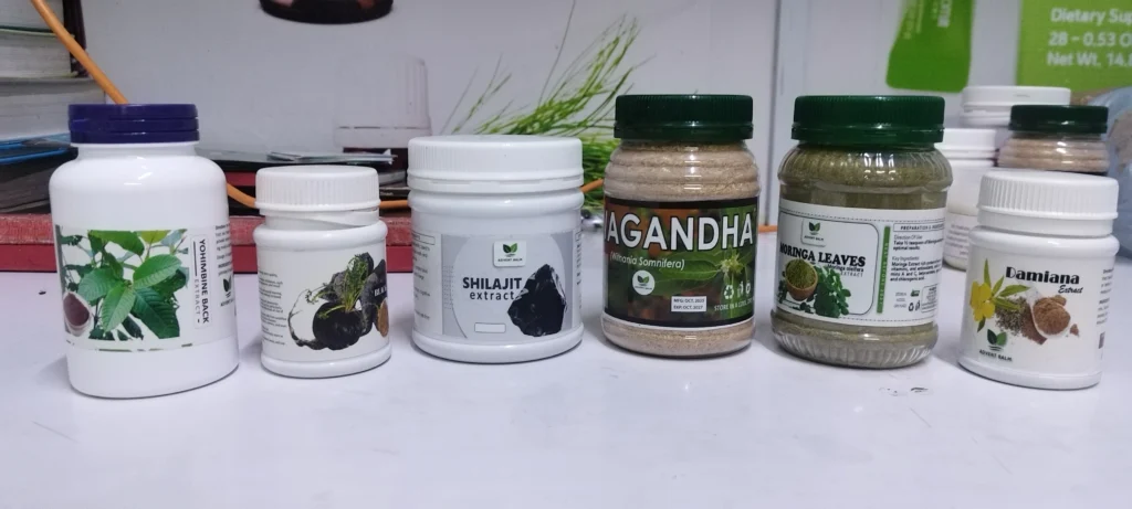 Herbal Supplements for erectile dysfunction and low libido