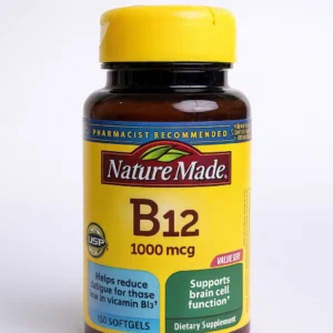 Vitamin B12 natural wellness and energy support supplement