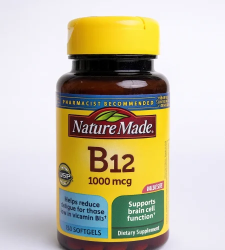 Vitamin B12 natural wellness and energy support supplement